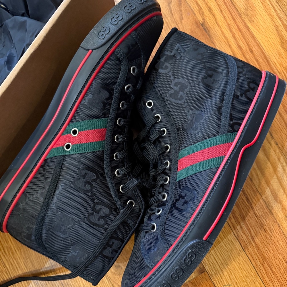 Gucci Tennis 1977 High-Top Sneakers